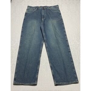Nautica Jeans Company‎ Men's 38×30 Blue Denim Wide Leg Pants
